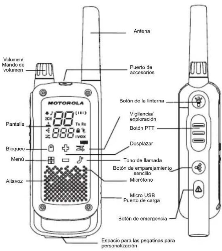 MOTOROLA Talkabout T82 Extreme - Características y especificaciones - 1