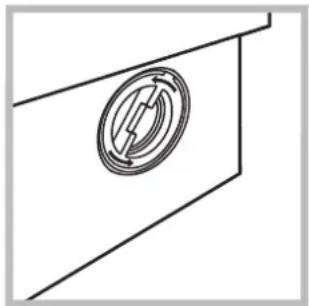 INDESIT IWDC 6145 EU - Reinigen van de pomp - 2