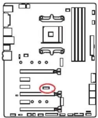 MSI X470 Gaming Plus - JTPM1: TPM Anschluss - 1