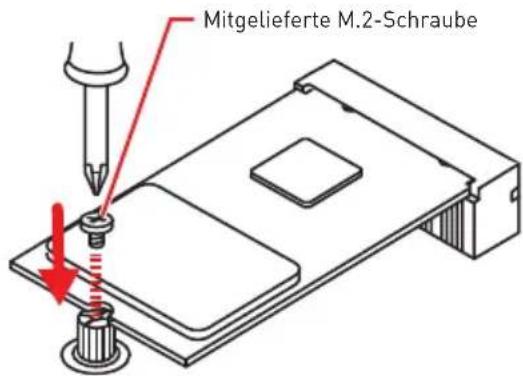 MSI X470 Gaming Plus - Installation einer M.2 SSD - 2