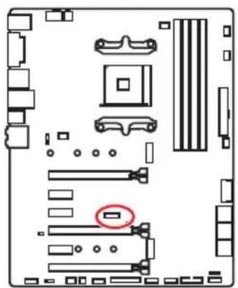 MSI X470 Gaming Plus - JTPM1: TPM Module Connector - 1