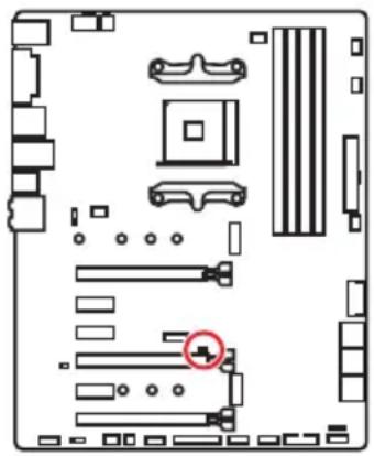 MSI X470 Gaming Plus - JCI1: Pa3bem daTUnka OTKpbITnKopnyca - 1