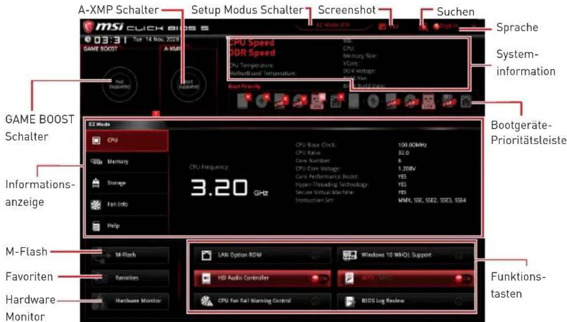 MSI X470 Gaming Plus - EZ Modus - 1