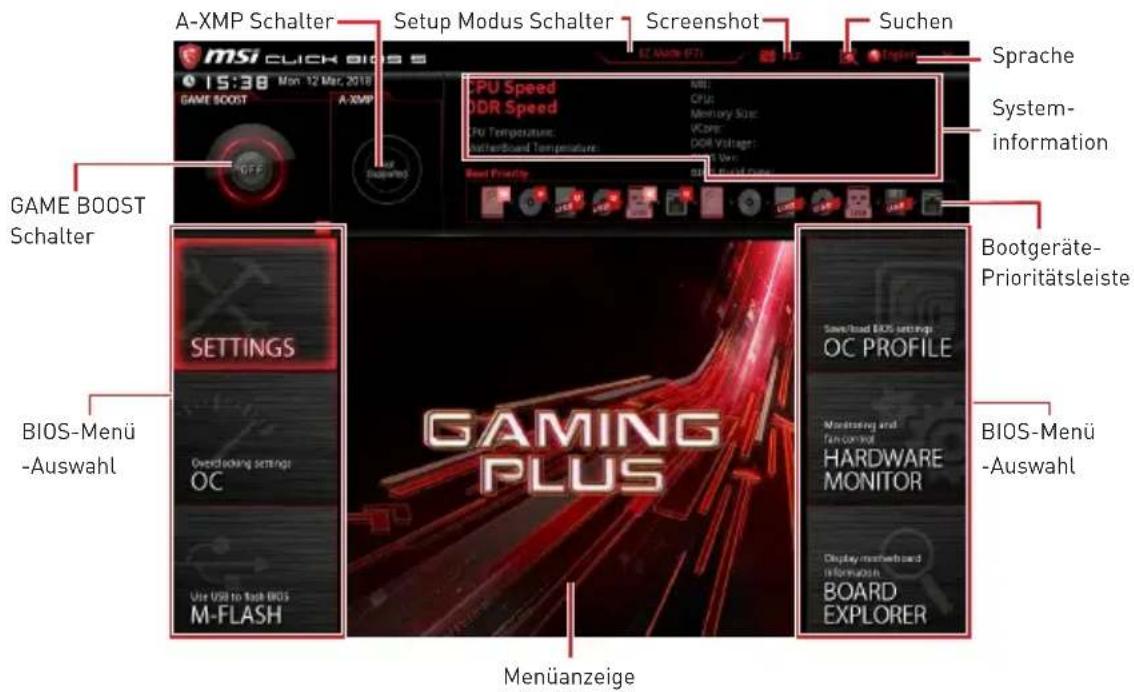 MSI X470 Gaming Plus - Erweiterter Modus - 1