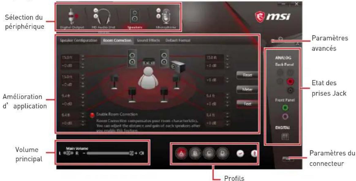 MSI X470 Gaming Plus - Realtek HD Audio Manager - 1