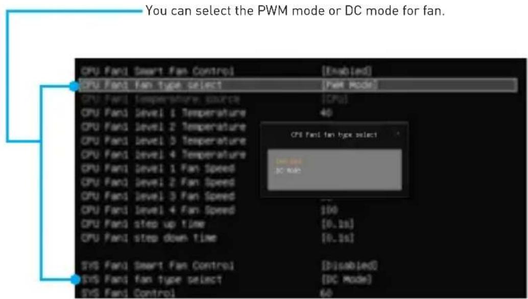 MSI B250M PROVH - CPU\_FAN1, SYS\_FAN1: Fan Connectors - 1