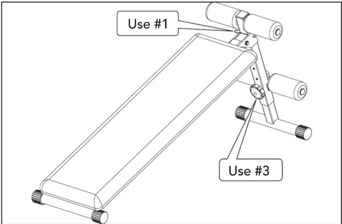 TUNTURI AB20 Abdominal Bench - A #2 - 3