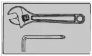 TUNTURI AB20 Abdominal Bench - Fasten Nuts and Bolts - 1