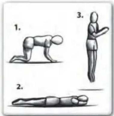 EXIT Elegant Round - ADVANCED SKILL 2: Hands and Knees to Front Drop - 1