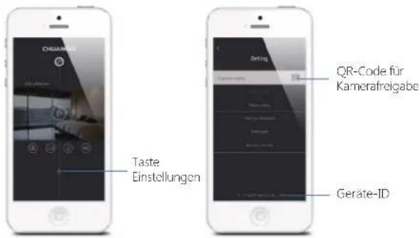 Chuango IP116 - Verbindung der Kamera mit dem WLAN mittels App - 4