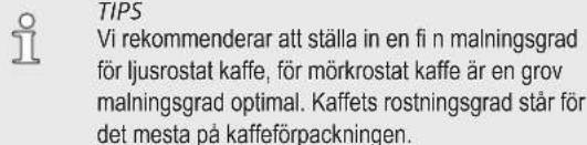 SEVERIN KA 4812 - Anpassalmalningsgraden - 2