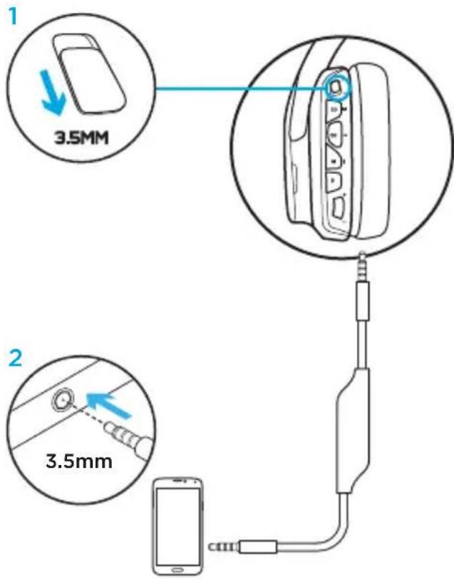 LOGITECH G633 Artemis Spectrum - Mic select - 1