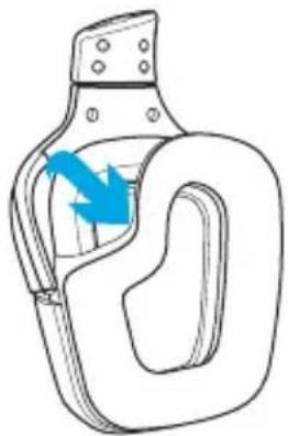 LOGITECH G633 Artemis Spectrum - Removal 2. Washing - 1