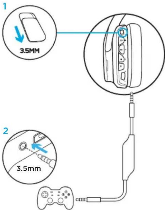 LOGITECH G633 Artemis Spectrum - PlayStation setup (settings) - 1