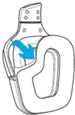 LOGITECH G633 Artemis Spectrum - Retrait 2. Nettoyage - 1