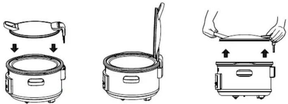 CROCK POT Lift & Serve CSC052X - ASSEMBLAGGIO: - 1