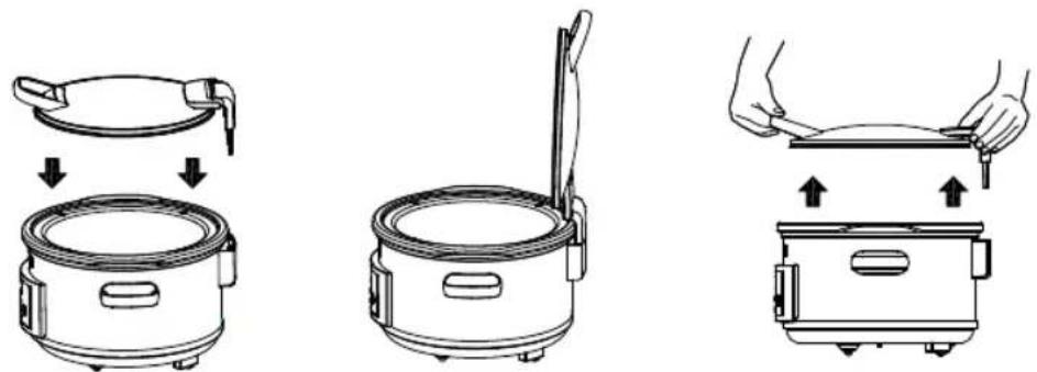 CROCK POT Lift & Serve CSC052X - MONTERING - 1