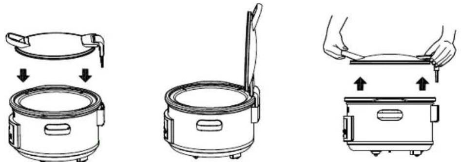 CROCK POT Lift & Serve CSC052X - ASSEMBLY - 1