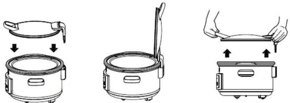 CROCK POT Lift & Serve CSC052X - ÖSSZESZERELÉS: - 1