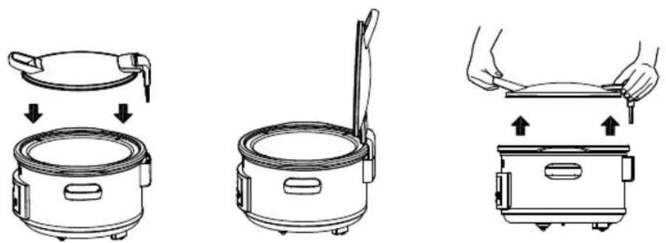 CROCK POT Lift & Serve CSC052X - MONTAŻ: - 1