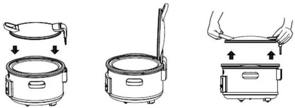 CROCK POT Lift & Serve CSC052X - MONTERING: - 1