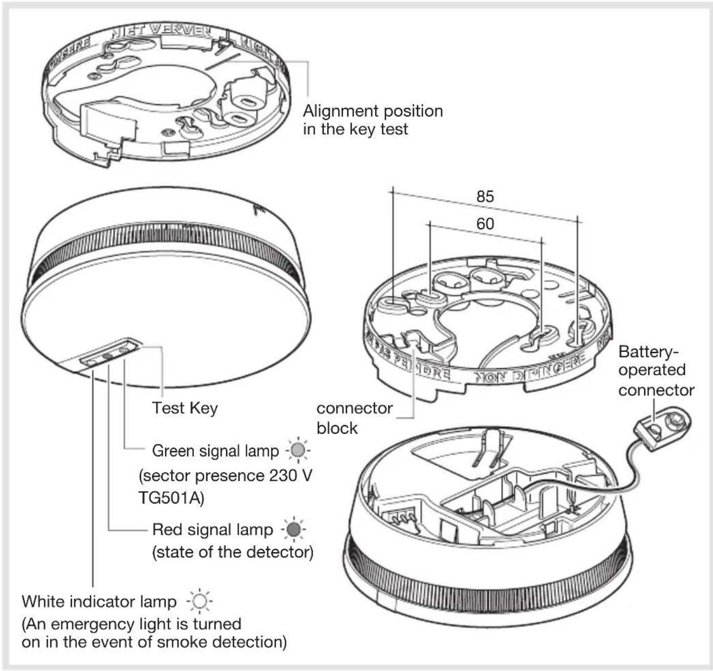 HAGER TG501AL - Description - 1