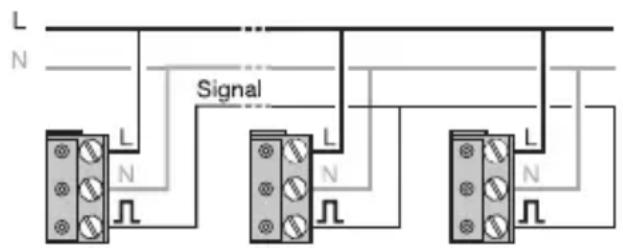 HAGER TG501AL - Installing several detectors in a network - 2