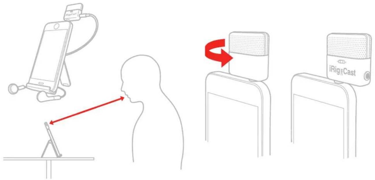 IK Multimedia Mic Cast - iRig MIC Cast使用方法 - 2