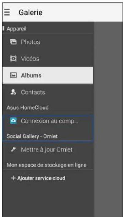 ASUS ZenFone 2 Laser ZE600KL - Visualiser les photos partagées à partir de l'application Galerie - 1