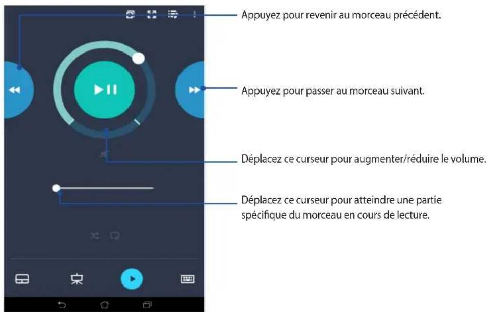 ASUS ZenFone 2 Laser ZE600KL - Gérer la lecture de Windows® Media Player - 1