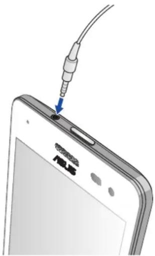 ASUS ZenFone 2 Laser ZE600KL - Connector la prise audio - 1