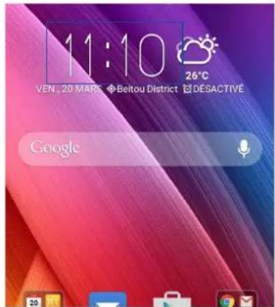 ASUS ZenFone 2 Laser ZE600KL - Ouvrir l'application Horloge - 1