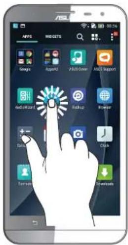 ASUS ZenFone 2 Laser ZE600KL - Ouvrir une application ou selectionner un élément - 1