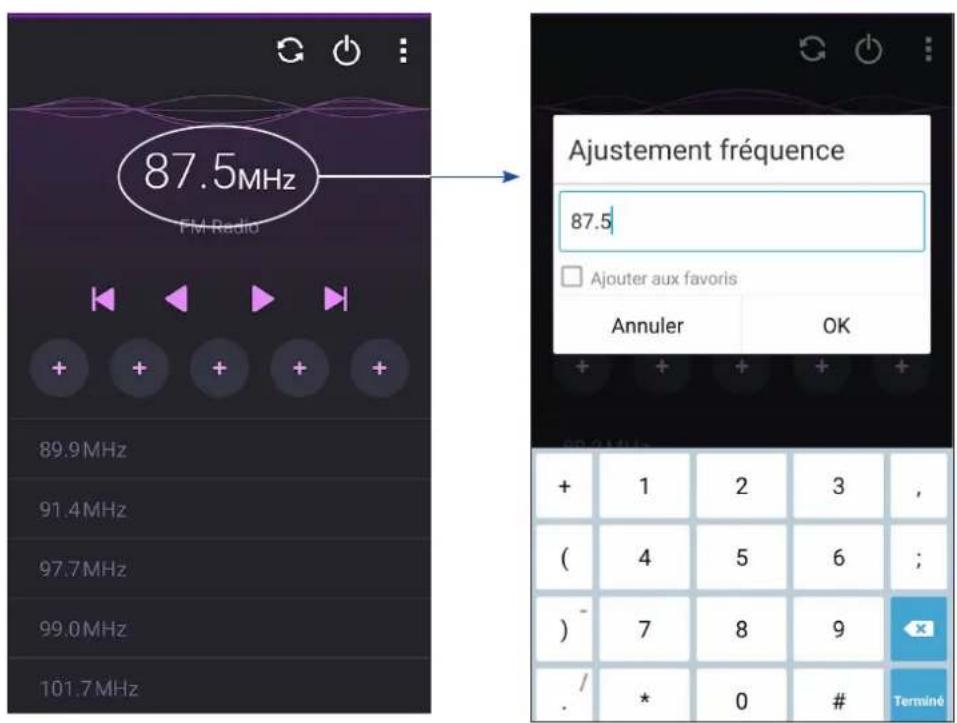 ASUS ZenFone 2 Laser ZE600KL - Spécifier une fréquence radio spécifique - 1