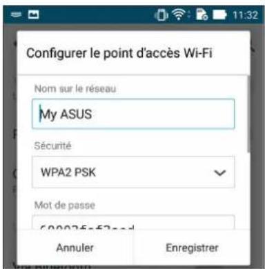 ASUS ZenFone 2 Laser ZE600KL - Partage de connexion Wi-Fi - 1