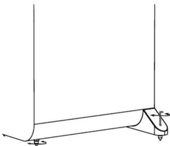 Q-ACOUSTICS 3020i - 3050i - Attach the rear stabiliser - 2