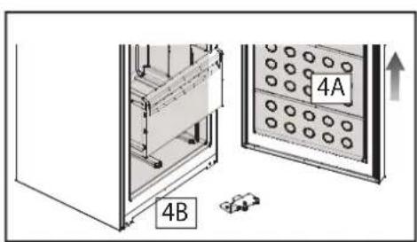 HAIER H2F220WSAA - Omkeerbaarheid van de deur: deur van rechts verwijderen - 7