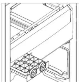 HAIER H2F220WSAA - Nehmen Sie die Eisfacher heraus - 5