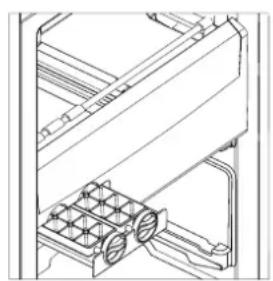 HAIER H2F220WSAA - Extracción de las bandejas de hielo - 5