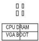GIGABYTE B450 Aorus PRO - 22) CPU/DRAM/VGA/BOOT (状况指示灯) - 1