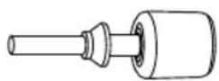 DREMEL 8220 - Vástago EZ Lock No. 402 - 1