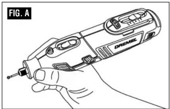DREMEL 8220 - Utilización de la herramienta giratoria - 3