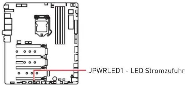 MSI MEG Z390 Godlike - JPWRLED1: LED LED Stromzufuhr - 1