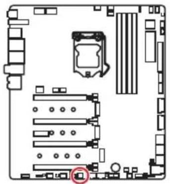 MSI MEG Z390 Godlike - PEGSW1:Пepeключатel PCIe CeaseFire - 1