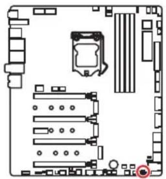 MSI MEG Z390 Godlike - JBAT1: Clear CMOS (Reset BIOS) Jumper - 1