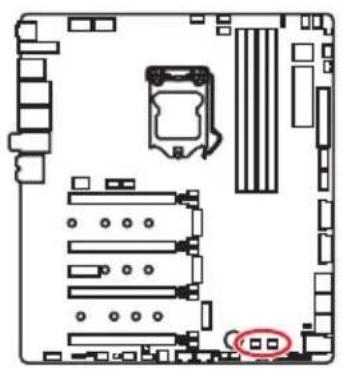 MSI MEG Z390 Godlike - POWER1, RESET1: Power Button, Reset Button - 1