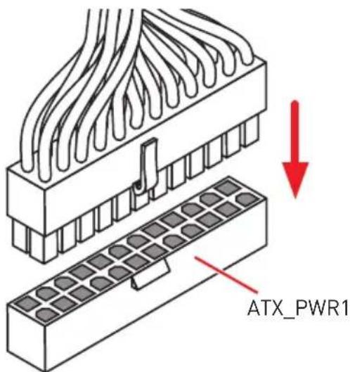 MSI MEG Z390 Godlike - Connecting the Power Connectors/ Stromanschlüsse anschliessen/ Connector les cables du module d'alimentation/ Podкlioуне pa3beMoB птань - 4