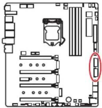 MSI MEG Z390 Godlike - JUSB1~2: USB 3.1 Gen2 Typ-C Anschlüsse - 3