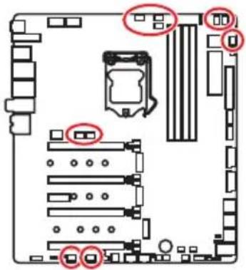 MSI MEG Z390 Godlike - CPU_FAN1, PUMP_FAN1, SYS_FAN1~8: Pa3bembl BeHTnJIrTopoB - 1