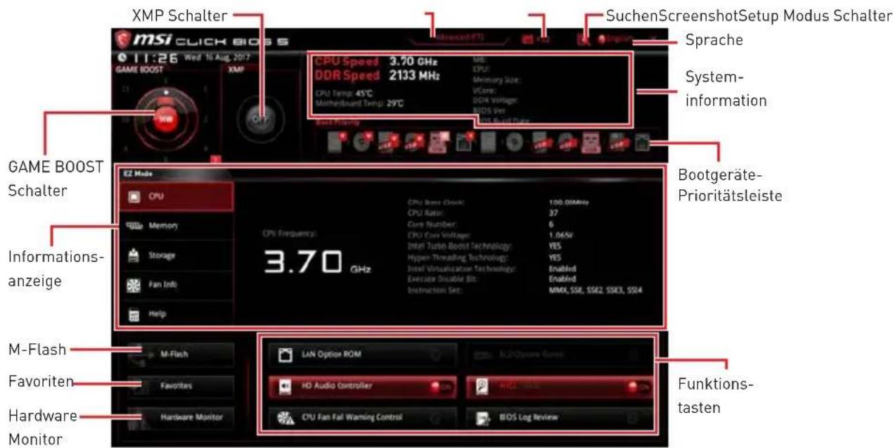MSI MEG Z390 Godlike - EZ Modus - 1